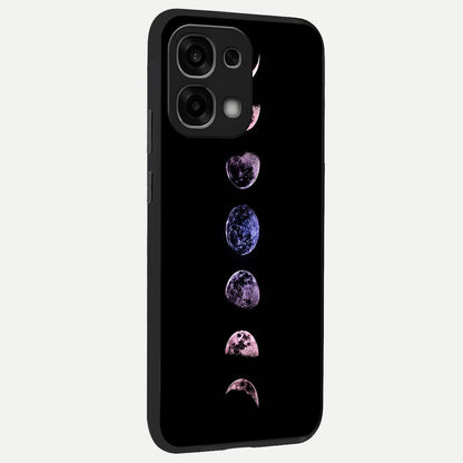  Crimson All Planets back cover For Oppo F33 5G slim fit glass case with vibrant aesthetic design