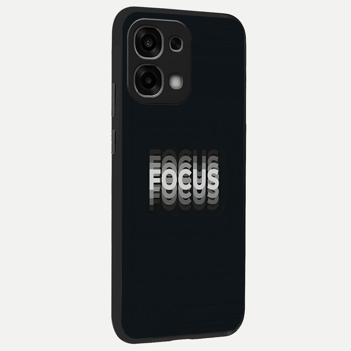  Mono Focus Vision back cover For Oppo F33 5G slim fit glass case with vibrant aesthetic design