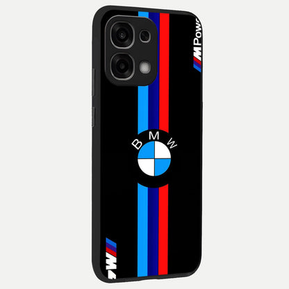  Turbo BMW Beast back cover For Oppo F33 5G slim fit glass case with vibrant aesthetic design