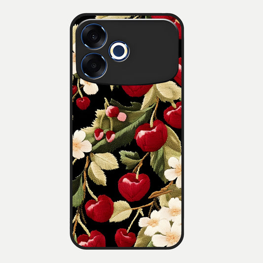  Blooming Spendor Bird Glass Case For Oppo F33 Pro 5G back cover – full design glossy printed glass finish