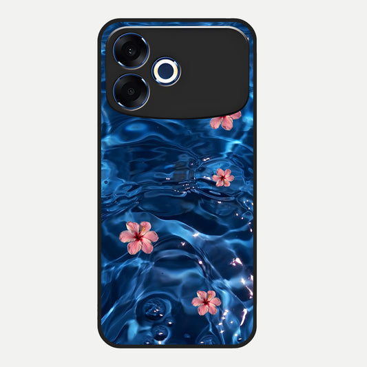  Bloom Thread Art Glass Case For Oppo F33 Pro 5G back cover – full design glossy printed glass finish