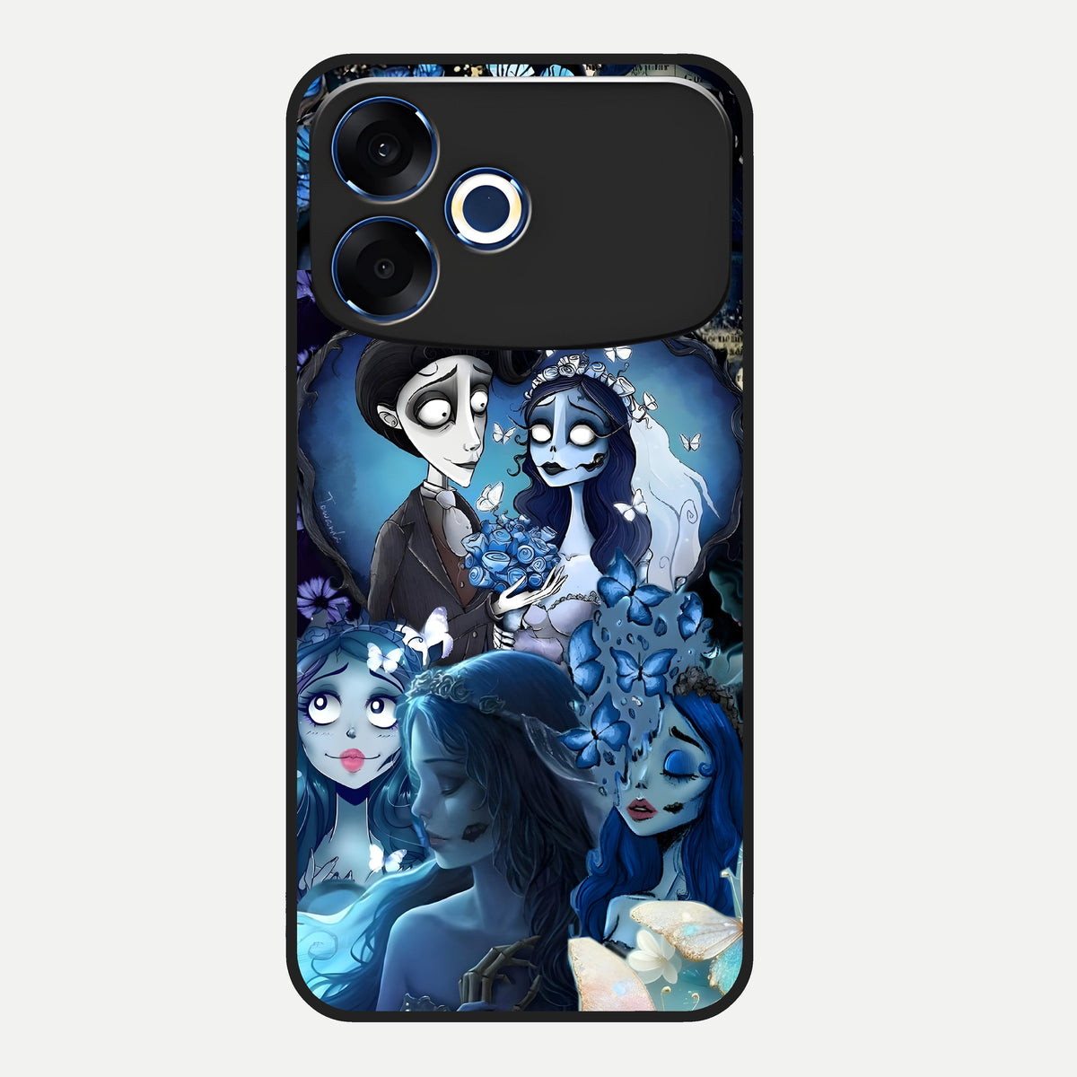  Butterfly Ghost Soul Glass Case For Oppo F33 Pro 5G back cover – full design glossy printed glass finish
