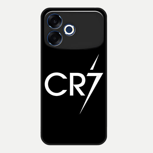 CR7 Elite Strike Glass Case For Oppo F33 Pro 5G back cover – full design glossy printed glass finish