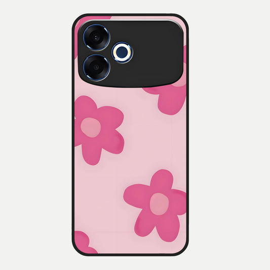  Candy Bloom Dreams Glass Case For Oppo F33 Pro 5G back cover – full design glossy printed glass finish