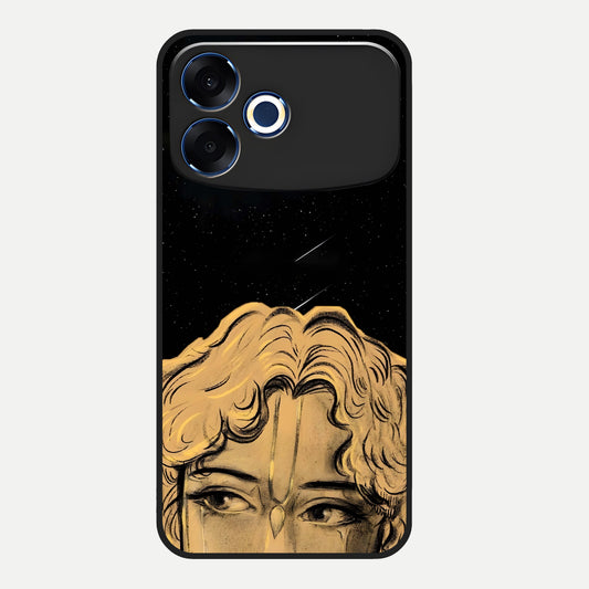  Celestial Gods Plan Glass Case For Oppo F33 Pro 5G back cover – full design glossy printed glass finish