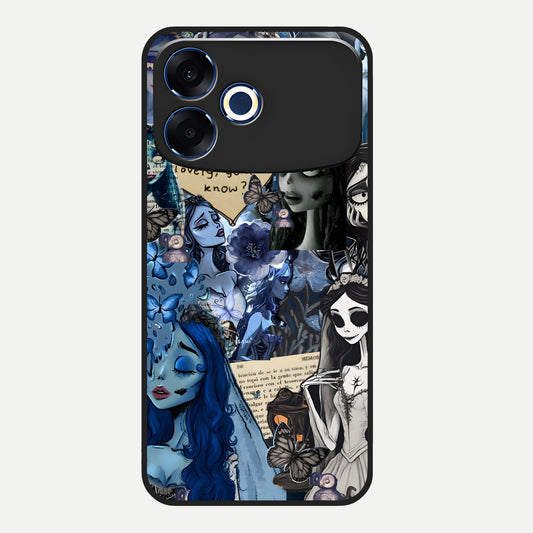  Corpse Bride Posters Glass Case For Oppo F33 Pro 5G back cover – full design glossy printed glass finish