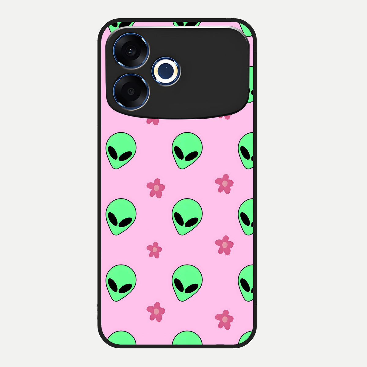  Cosmic Cute Crush Glass Case For Oppo F33 Pro 5G back cover – full design glossy printed glass finish