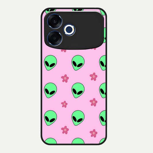  Cosmic Cute Crush Glass Case For Oppo F33 Pro 5G back cover – full design glossy printed glass finish