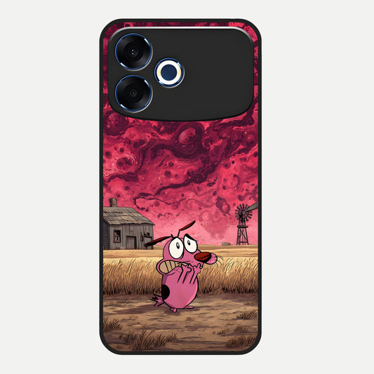  Courage Under Sky Glass Case For Oppo F33 Pro 5G back cover – full design glossy printed glass finish