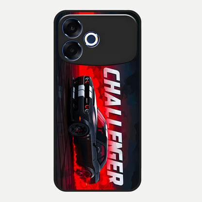  Crimson Challenger Fury Glass Case For Oppo F33 Pro 5G back cover – full design glossy printed glass finish