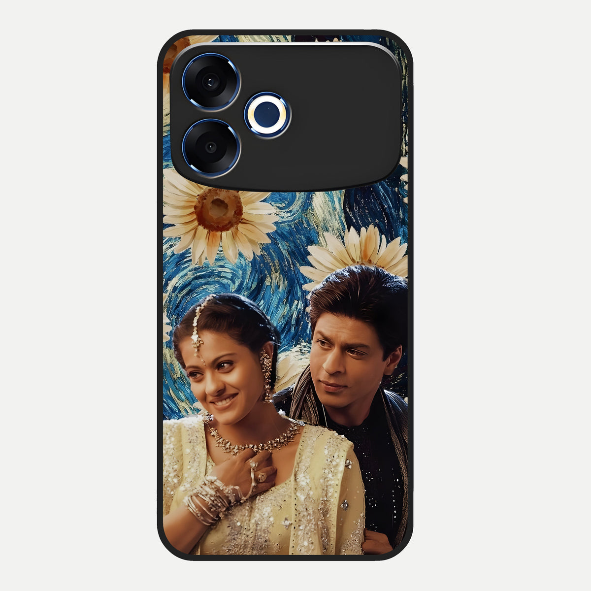  Eternal Love Story Glass Case For Oppo F33 Pro 5G back cover – full design glossy printed glass finish