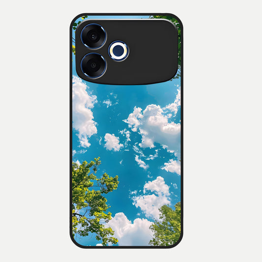  Green Moon Energy Glass Case For Oppo F33 Pro 5G back cover – full design glossy printed glass finish