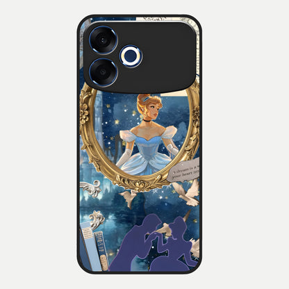  Midnight Queen Glass Case For Oppo F33 Pro 5G back cover – full design glossy printed glass finish