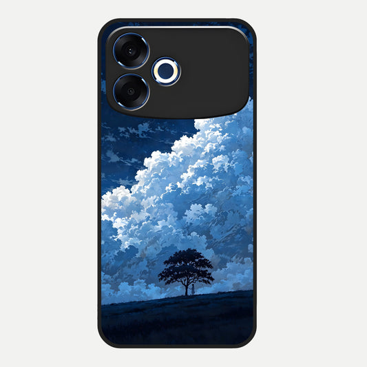  Midnight Sky Serenity Glass Case For Oppo F33 Pro 5G back cover – full design glossy printed glass finish