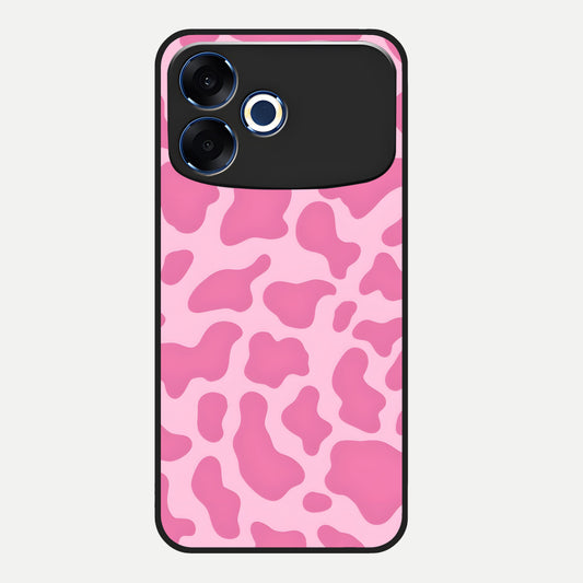  Pinkish Scenery Glass Case For Oppo F33 Pro 5G back cover – full design glossy printed glass finish