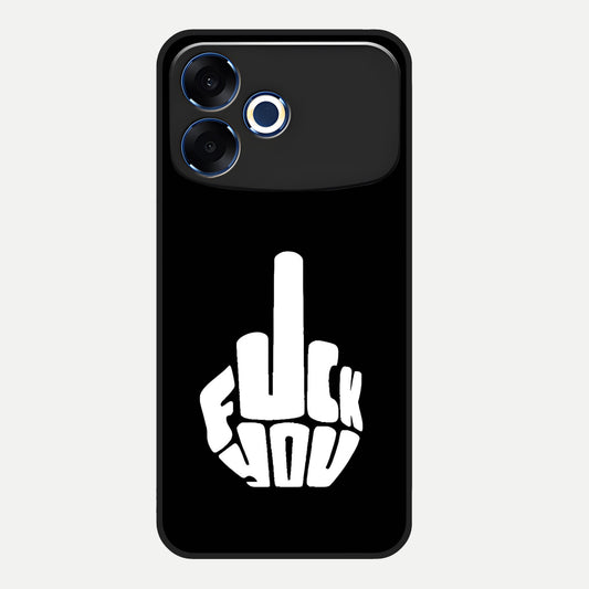  Rebel Mode On Glass Case For Oppo F33 Pro 5G back cover – full design glossy printed glass finish