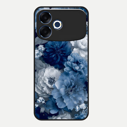  Royal Bloom Garden Glass Case For Oppo F33 Pro 5G back cover – full design glossy printed glass finish