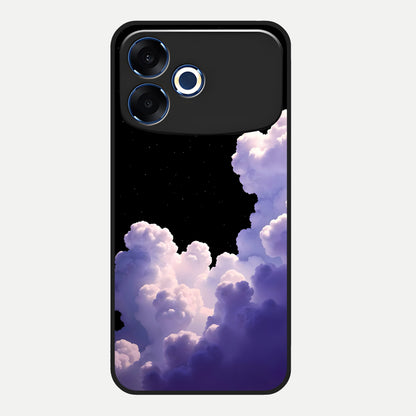  Starlit Night Whispers Glass Case For Oppo F33 Pro 5G back cover – full design glossy printed glass finish