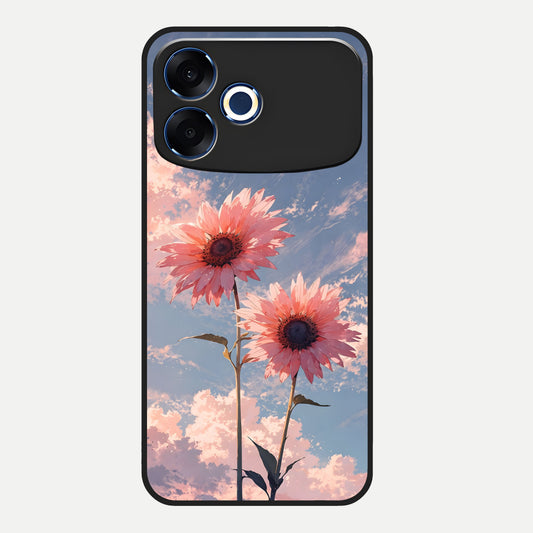  Sun Moon Balance Glass Case For Oppo F33 Pro 5G back cover – full design glossy printed glass finish