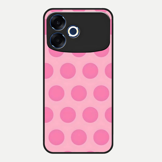  Sweet Dot Dreams Glass Case For Oppo F33 Pro 5G back cover – full design glossy printed glass finish