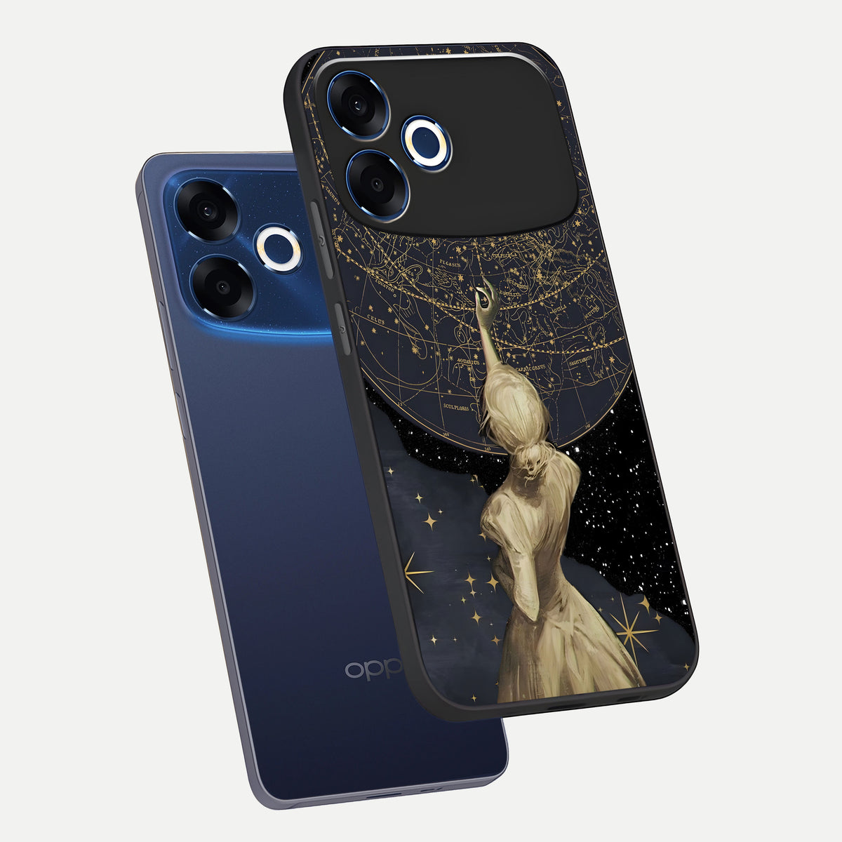  Taylor Swift Girl phone case For Oppo F33 Pro 5G showing premium glass back cover with detailed artwork