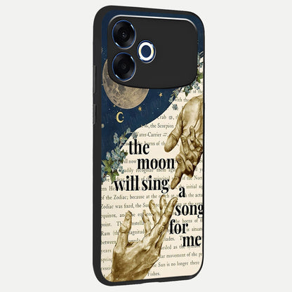  Aesthetic Divine back cover For Oppo F33 Pro 5G slim fit glass case with vibrant aesthetic design