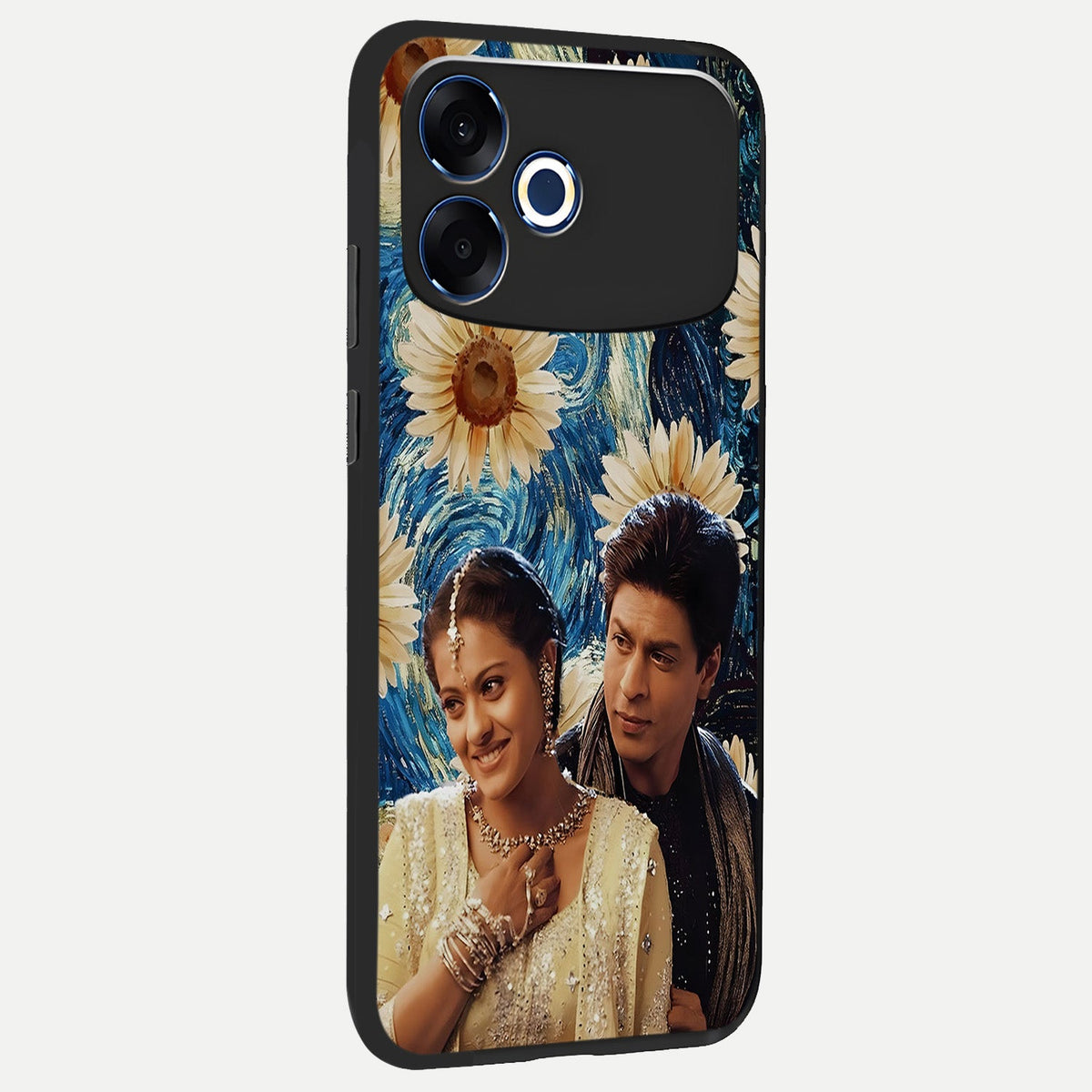  Eternal Love Story back cover For Oppo F33 Pro 5G slim fit glass case with vibrant aesthetic design