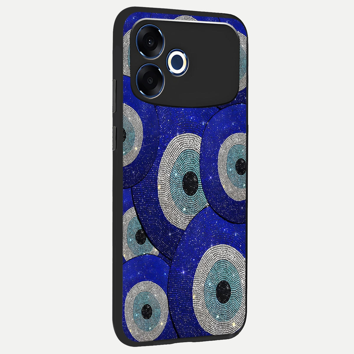  Galaxy Eye Flow back cover For Oppo F33 Pro 5G slim fit glass case with vibrant aesthetic design