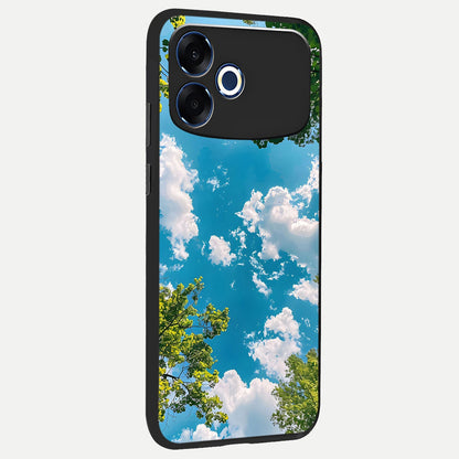  Green Moon Energy back cover For Oppo F33 Pro 5G slim fit glass case with vibrant aesthetic design