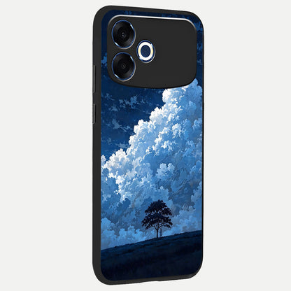  Midnight Sky Serenity back cover For Oppo F33 Pro 5G slim fit glass case with vibrant aesthetic design