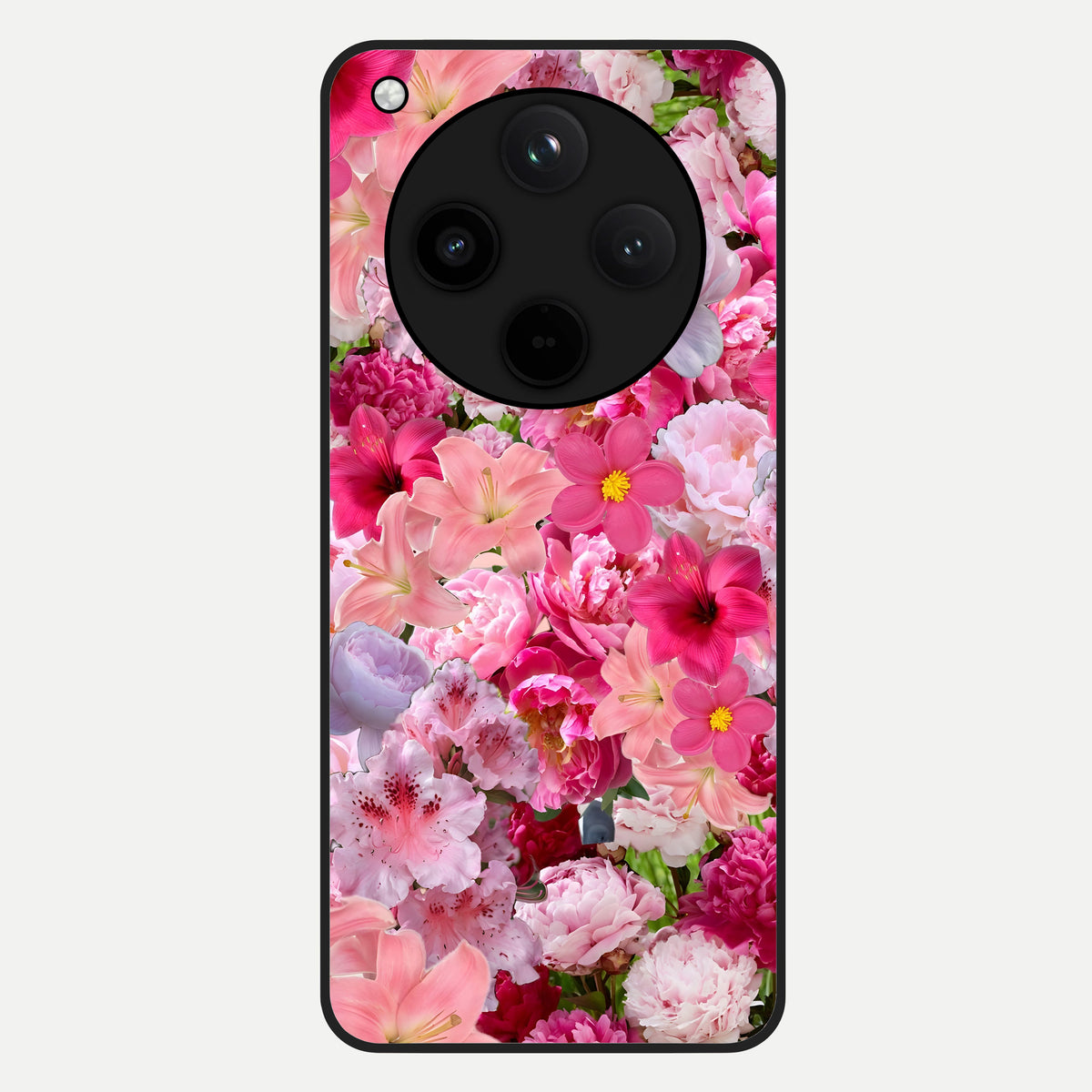  Bloom Crush Fantasy Glass Case For Oppo Find X8 back cover – full design glossy printed glass finish
