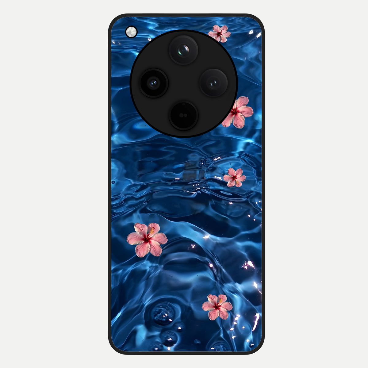  Bloom Thread Art Glass Case For Oppo Find X8 back cover – full design glossy printed glass finish