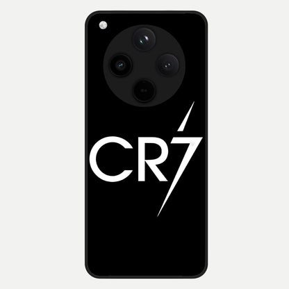  CR7 Elite Strike Glass Case For Oppo Find X8 back cover – full design glossy printed glass finish