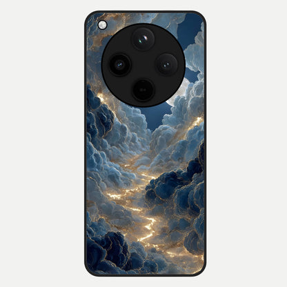  Celestial Cloud Road Glass Case For Oppo Find X8 back cover – full design glossy printed glass finish