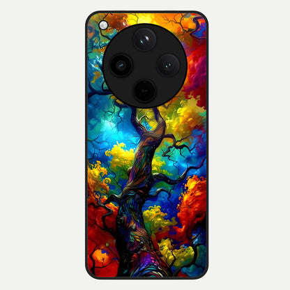  Colorful Soda Bottles Glass Case For Oppo Find X8 back cover – full design glossy printed glass finish