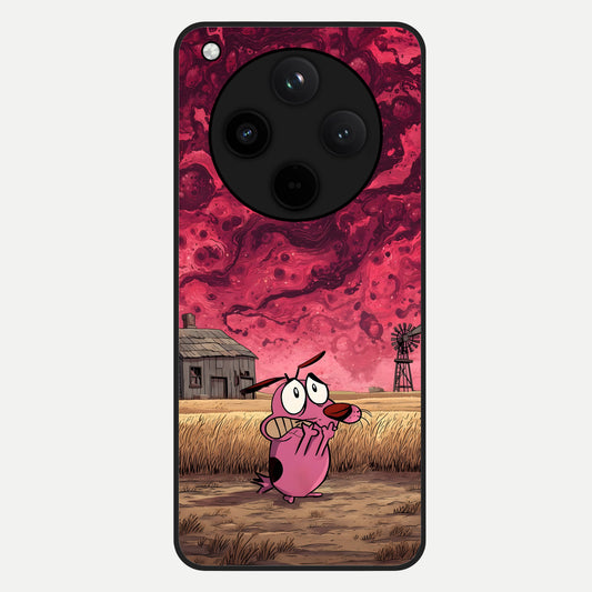  Courage Under Sky Glass Case For Oppo Find X8 back cover – full design glossy printed glass finish