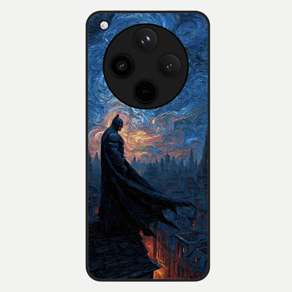  Dark Knight Dusk Glass Case For Oppo Find X8 back cover – full design glossy printed glass finish