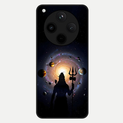  Galactic Shiva Vision Glass Case For Oppo Find X8 back cover – full design glossy printed glass finish
