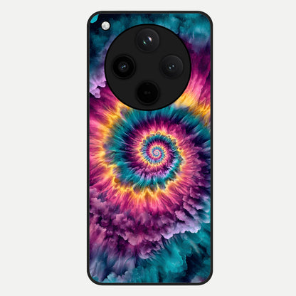  Galactic Spiral Burst Glass Case For Oppo Find X8 back cover – full design glossy printed glass finish