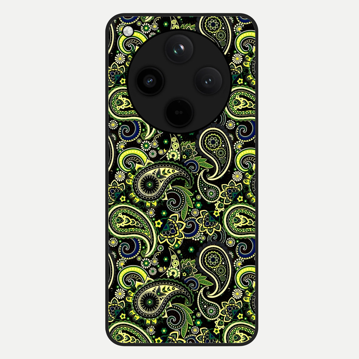  Green Lemon Glass Case For Oppo Find X8 back cover – full design glossy printed glass finish