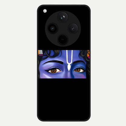  Krishna Eye Glass Case For Oppo Find X8 back cover – full design glossy printed glass finish