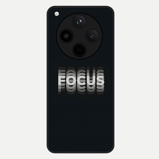  Mono Focus Vision Glass Case For Oppo Find X8 back cover – full design glossy printed glass finish
