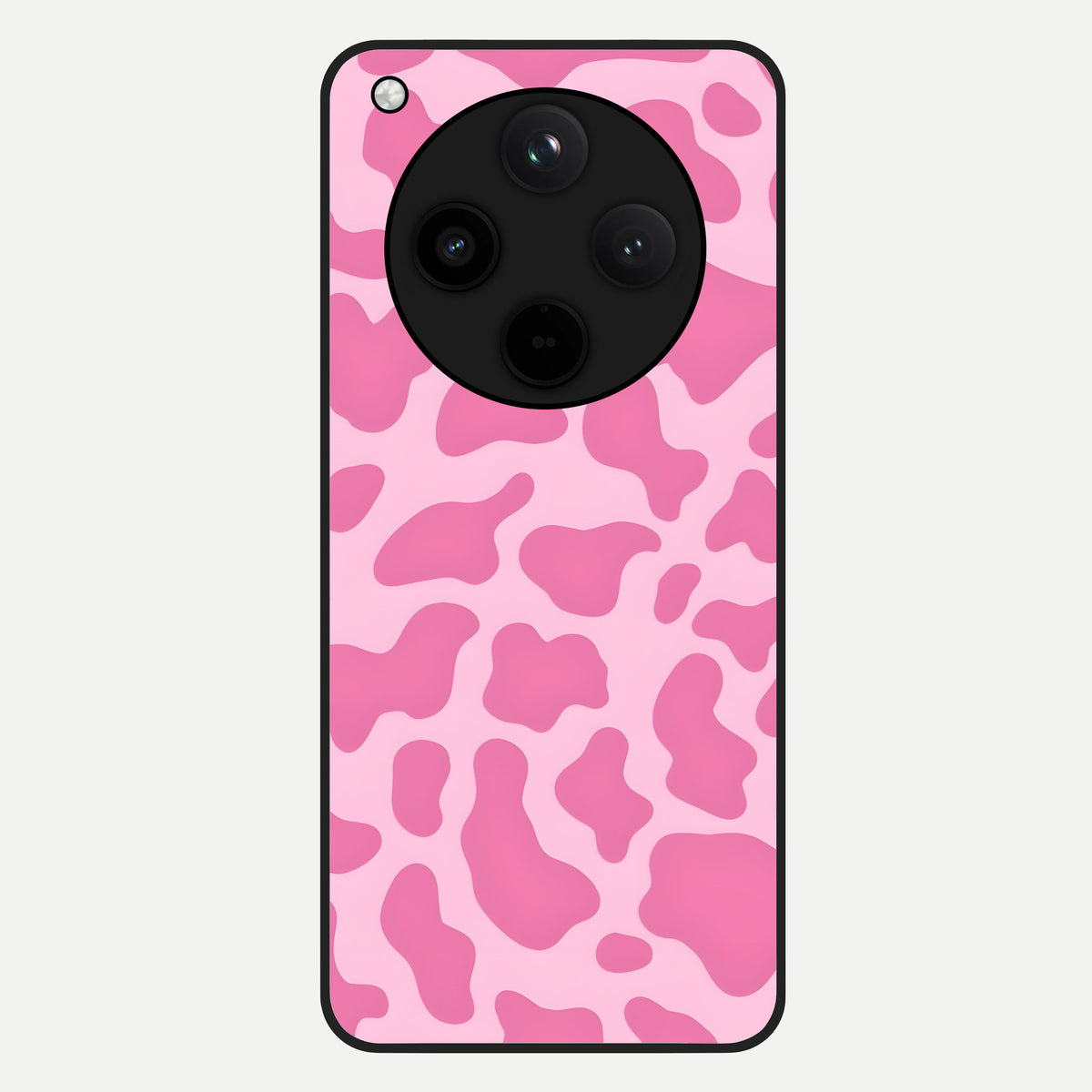  Pinkish Scenery Glass Case For Oppo Find X8 back cover – full design glossy printed glass finish