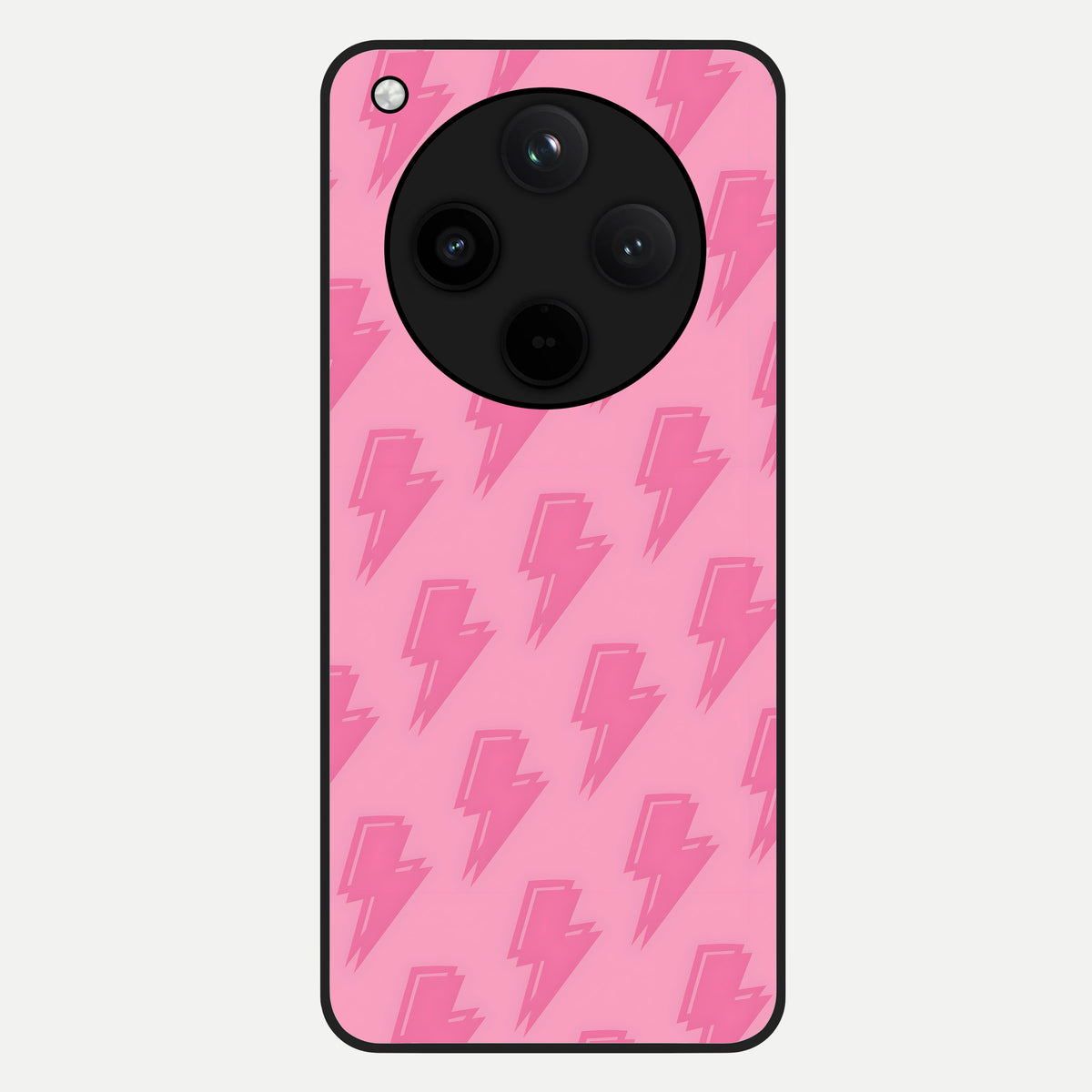  Pink Moo Magic Glass Case For Oppo Find X8 back cover – full design glossy printed glass finish