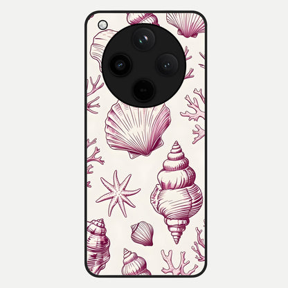  Pink Power Sparks Glass Case For Oppo Find X8 back cover – full design glossy printed glass finish