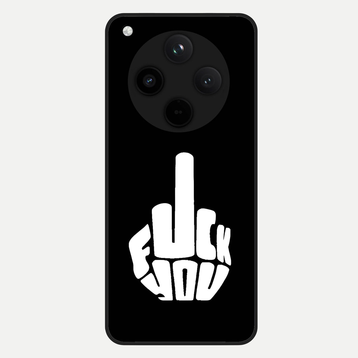  Rebel Mode On Glass Case For Oppo Find X8 back cover – full design glossy printed glass finish