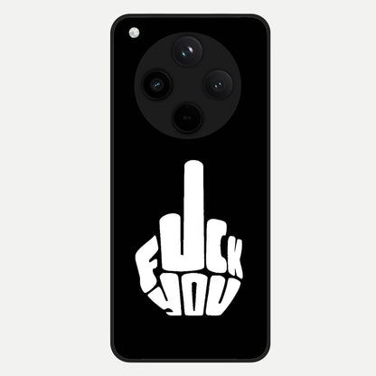  Rebel Mode On Glass Case For Oppo Find X8 back cover – full design glossy printed glass finish