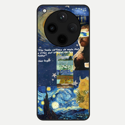  Starry Dream Vision Glass Case For Oppo Find X8 back cover – full design glossy printed glass finish