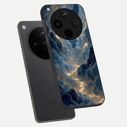  Celestial Cloud Road phone case For Oppo Find X8 showing premium glass back cover with detailed artwork