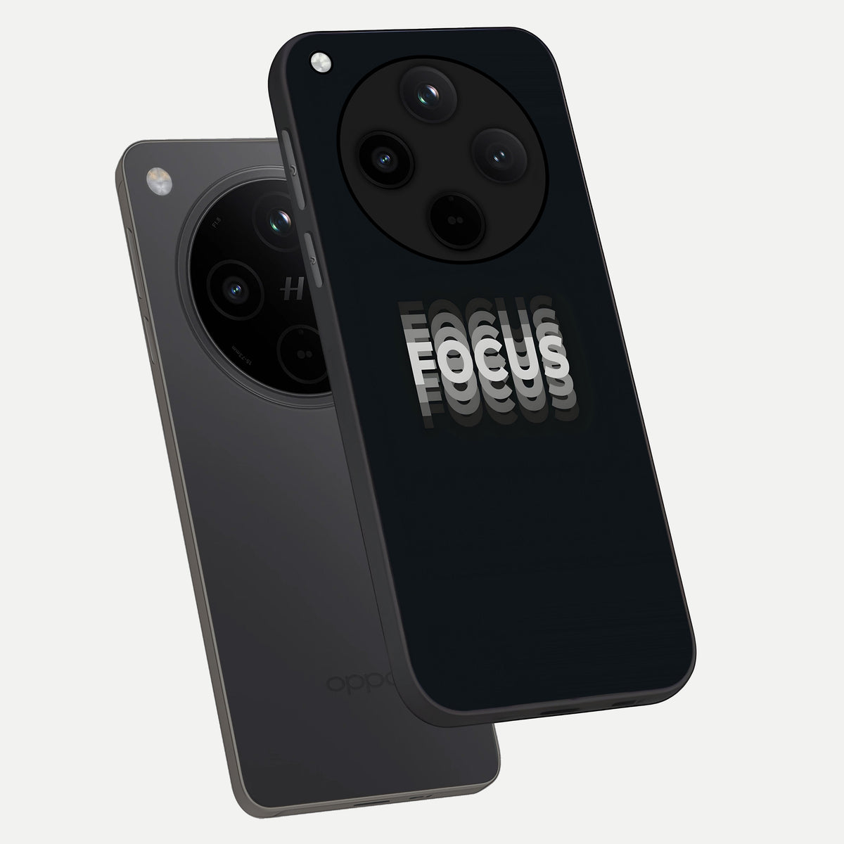  Mono Focus Vision phone case For Oppo Find X8 showing premium glass back cover with detailed artwork